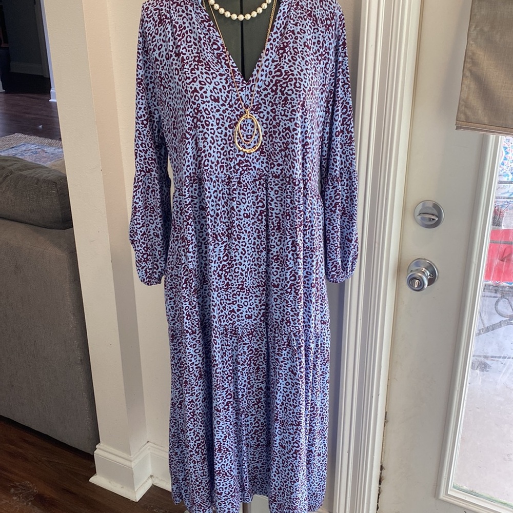 Terra & Sky maxi dress size 0X